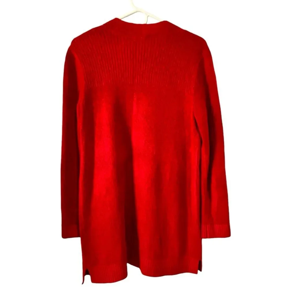 Talbot’s Red Cardigan knit Sweater Women’s medium petite - Picture 2 of 8